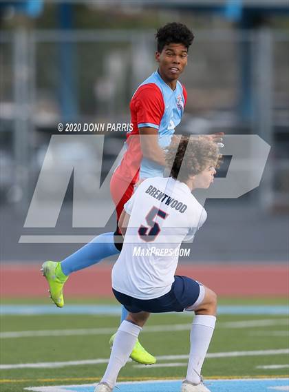 Thumbnail 2 in Brentwood School @ Ganesha (CIF SoCal Regional D5 Final) photogallery.
