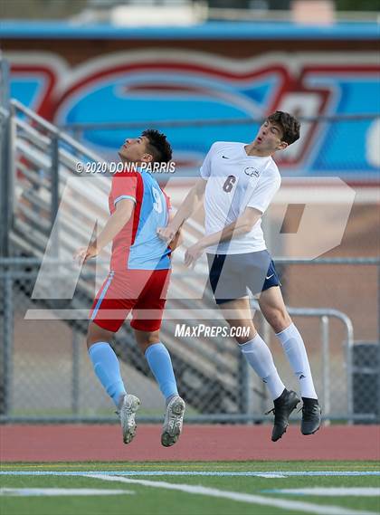 Thumbnail 3 in Brentwood School @ Ganesha (CIF SoCal Regional D5 Final) photogallery.