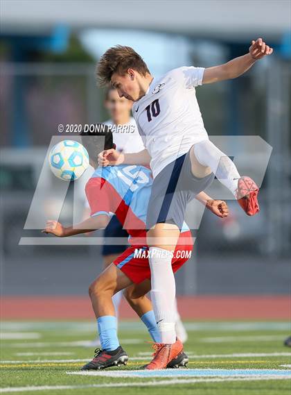 Thumbnail 2 in Brentwood School @ Ganesha (CIF SoCal Regional D5 Final) photogallery.