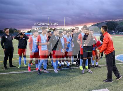 Thumbnail 3 in Brentwood School @ Ganesha (CIF SoCal Regional D5 Final) photogallery.