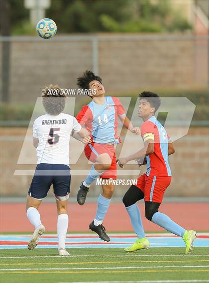 Thumbnail 2 in Brentwood School @ Ganesha (CIF SoCal Regional D5 Final) photogallery.