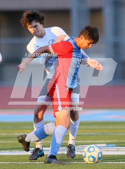 Thumbnail 2 in Brentwood School @ Ganesha (CIF SoCal Regional D5 Final) photogallery.