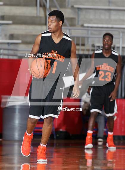 Thumbnail 3 in Hall vs. Prestonwood Christian (Thanksgiving Hoopfest) photogallery.