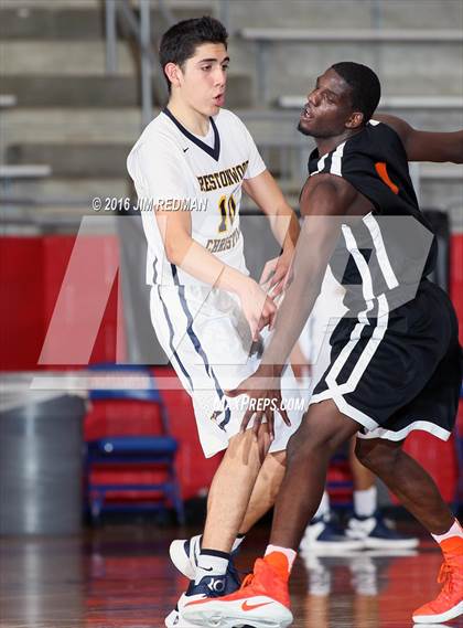 Thumbnail 3 in Hall vs. Prestonwood Christian (Thanksgiving Hoopfest) photogallery.