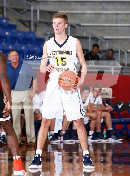 Thumbnail 3 in Hall vs. Prestonwood Christian (Thanksgiving Hoopfest) photogallery.