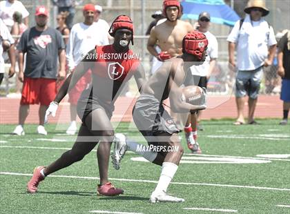 Thumbnail 1 in Orange Lutheran vs. Mater Dei (Battle at the Beach 7-on-7) photogallery.