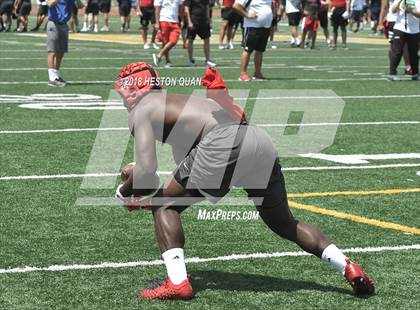 Thumbnail 1 in Orange Lutheran vs. Mater Dei (Battle at the Beach 7-on-7) photogallery.