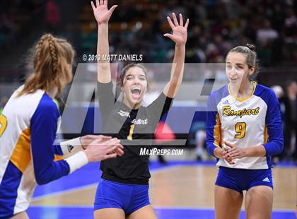 Thumbnail 3 in Rampart vs. Mountain Vista (CHSAA 5A Playoff) photogallery.