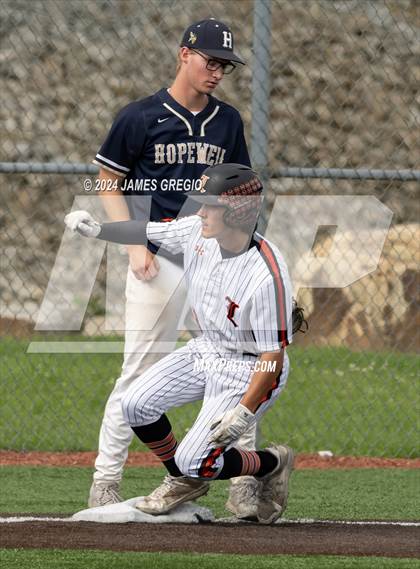 Thumbnail 1 in Hopewell @ Greater Latrobe (WPIAL 4A Round 1) photogallery.