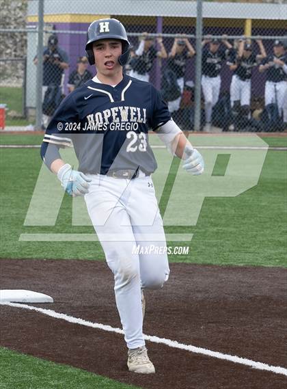 Thumbnail 2 in Hopewell @ Greater Latrobe (WPIAL 4A Round 1) photogallery.