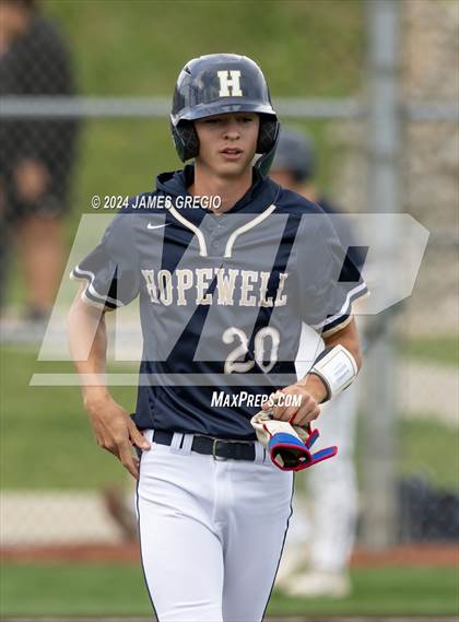 Thumbnail 2 in Hopewell @ Greater Latrobe (WPIAL 4A Round 1) photogallery.