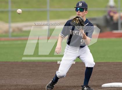 Thumbnail 1 in Hopewell @ Greater Latrobe (WPIAL 4A Round 1) photogallery.