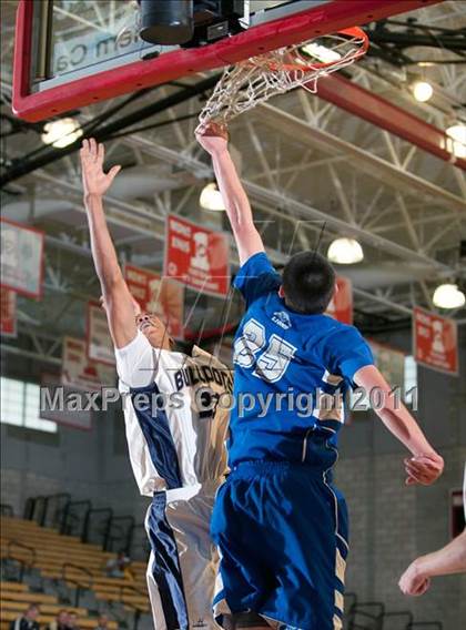 Thumbnail 2 in Redlands Adventist Academy vs. Arshag Dickranian Armenian (CIF SS 6A Final) photogallery.