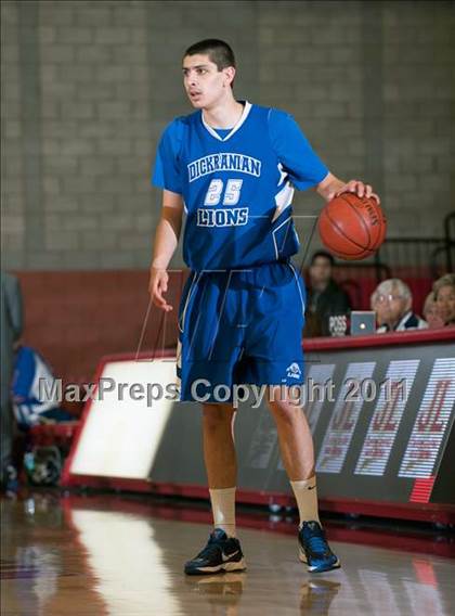 Thumbnail 3 in Redlands Adventist Academy vs. Arshag Dickranian Armenian (CIF SS 6A Final) photogallery.