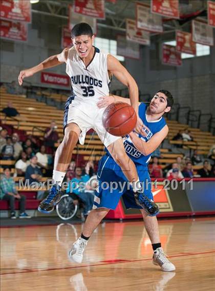 Thumbnail 1 in Redlands Adventist Academy vs. Arshag Dickranian Armenian (CIF SS 6A Final) photogallery.