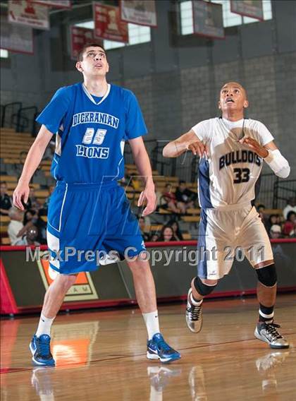 Thumbnail 2 in Redlands Adventist Academy vs. Arshag Dickranian Armenian (CIF SS 6A Final) photogallery.