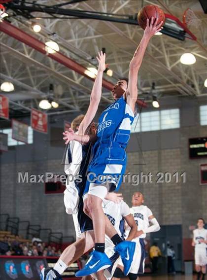 Thumbnail 2 in Redlands Adventist Academy vs. Arshag Dickranian Armenian (CIF SS 6A Final) photogallery.