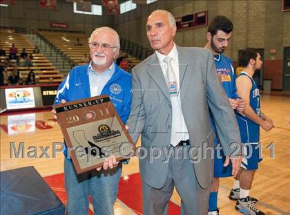 Thumbnail 1 in Redlands Adventist Academy vs. Arshag Dickranian Armenian (CIF SS 6A Final) photogallery.
