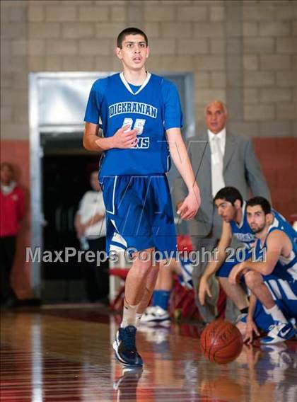 Thumbnail 2 in Redlands Adventist Academy vs. Arshag Dickranian Armenian (CIF SS 6A Final) photogallery.