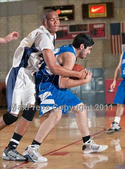 Thumbnail 1 in Redlands Adventist Academy vs. Arshag Dickranian Armenian (CIF SS 6A Final) photogallery.