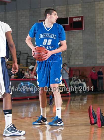 Thumbnail 3 in Redlands Adventist Academy vs. Arshag Dickranian Armenian (CIF SS 6A Final) photogallery.