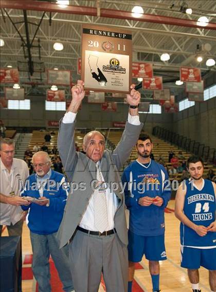 Thumbnail 2 in Redlands Adventist Academy vs. Arshag Dickranian Armenian (CIF SS 6A Final) photogallery.
