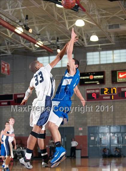Thumbnail 2 in Redlands Adventist Academy vs. Arshag Dickranian Armenian (CIF SS 6A Final) photogallery.