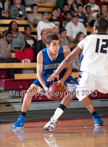 Thumbnail 2 in Redlands Adventist Academy vs. Arshag Dickranian Armenian (CIF SS 6A Final) photogallery.