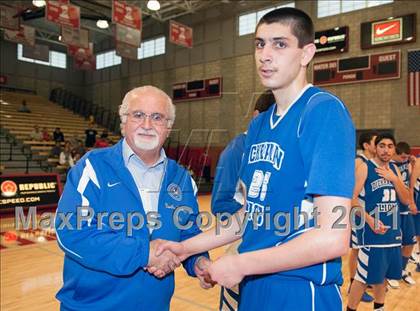 Thumbnail 1 in Redlands Adventist Academy vs. Arshag Dickranian Armenian (CIF SS 6A Final) photogallery.