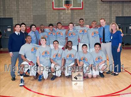 Thumbnail 1 in Redlands Adventist Academy vs. Arshag Dickranian Armenian (CIF SS 6A Final) photogallery.
