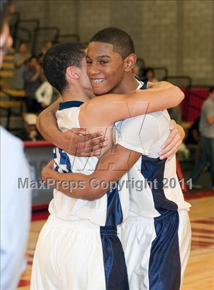 Thumbnail 1 in Redlands Adventist Academy vs. Arshag Dickranian Armenian (CIF SS 6A Final) photogallery.