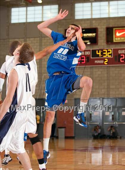 Thumbnail 2 in Redlands Adventist Academy vs. Arshag Dickranian Armenian (CIF SS 6A Final) photogallery.