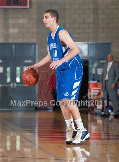 Thumbnail 2 in Redlands Adventist Academy vs. Arshag Dickranian Armenian (CIF SS 6A Final) photogallery.