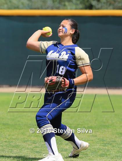 Thumbnail 2 in Mater Dei Catholic vs. Poway (CIF SDS Open Division 2nd Round) photogallery.