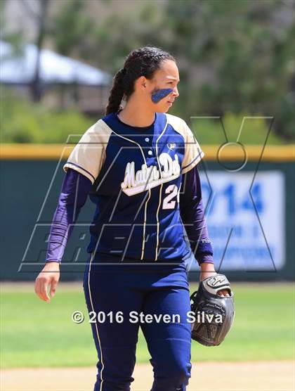 Thumbnail 3 in Mater Dei Catholic vs. Poway (CIF SDS Open Division 2nd Round) photogallery.