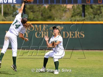 Thumbnail 3 in Mater Dei Catholic vs. Poway (CIF SDS Open Division 2nd Round) photogallery.