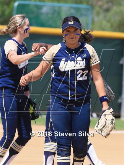 Thumbnail 1 in Mater Dei Catholic vs. Poway (CIF SDS Open Division 2nd Round) photogallery.