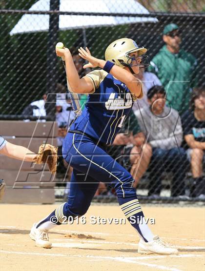 Thumbnail 3 in Mater Dei Catholic vs. Poway (CIF SDS Open Division 2nd Round) photogallery.