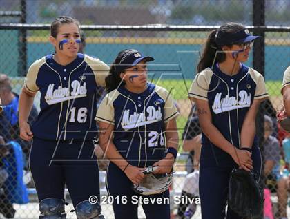 Thumbnail 1 in Mater Dei Catholic vs. Poway (CIF SDS Open Division 2nd Round) photogallery.