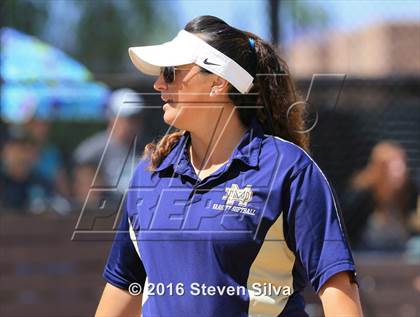 Thumbnail 3 in Mater Dei Catholic vs. Poway (CIF SDS Open Division 2nd Round) photogallery.