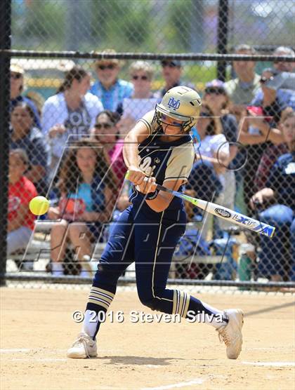 Thumbnail 1 in Mater Dei Catholic vs. Poway (CIF SDS Open Division 2nd Round) photogallery.
