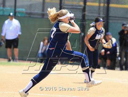 Thumbnail 1 in Mater Dei Catholic vs. Poway (CIF SDS Open Division 2nd Round) photogallery.