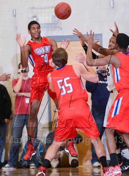 Thumbnail 3 in Trinity Christian vs. Hammond (HighSchoolOT.com Holiday Invitational) photogallery.