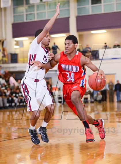 Thumbnail 3 in Trinity Christian vs. Hammond (HighSchoolOT.com Holiday Invitational) photogallery.