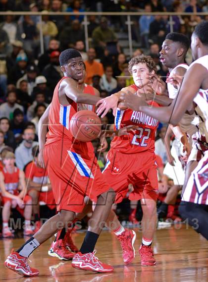Thumbnail 1 in Trinity Christian vs. Hammond (HighSchoolOT.com Holiday Invitational) photogallery.