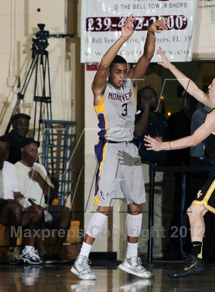 Thumbnail 1 in Montverde Academy vs. Bishop Verot (City of Palms Classic) photogallery.