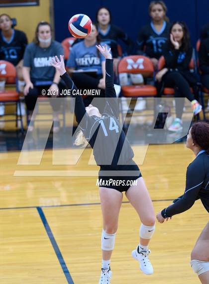 Thumbnail 2 in Harlan vs Lee (NEISD Volleyball Tournament) photogallery.