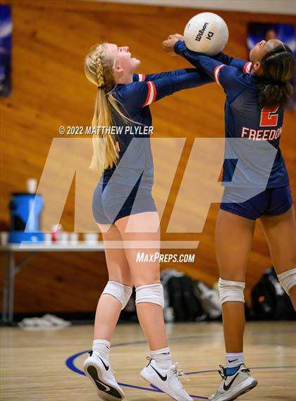 Thumbnail 2 in Freedom Christian Academy vs Fayetteville Christian (NCISAA 2A - Fourth Round) photogallery.