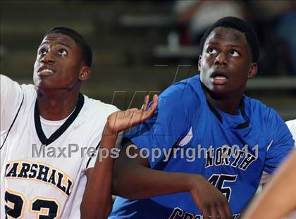 Thumbnail 1 in Fort Bend Marshall vs. North Crowley (McDonald's Texas Invitational) photogallery.