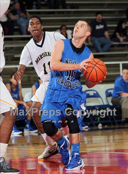 Thumbnail 1 in Fort Bend Marshall vs. North Crowley (McDonald's Texas Invitational) photogallery.